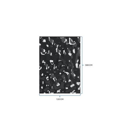 ECOCLASS METAL BOARD WATER RIPPLE SERIES 300X120CM WBC-36