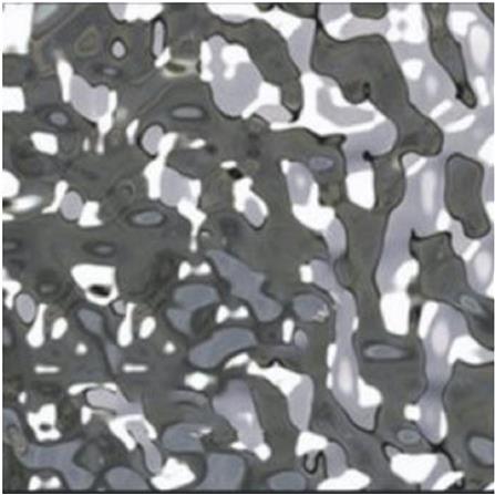 ECOCLASS METAL BOARD WATER RIPPLE SERIES 300X120CM WBC-12