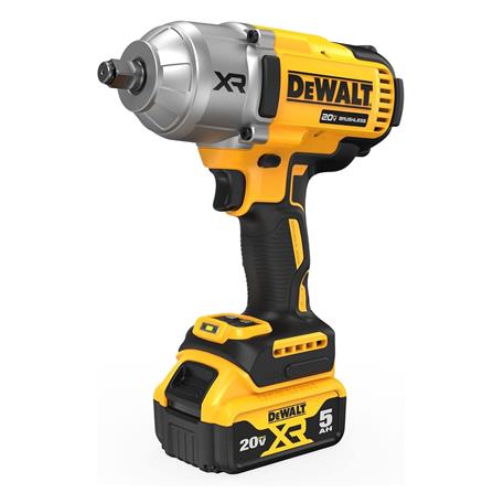 DEWALT CORDLESS 20V BRUSHLESS IMPACT WRENCH (2 X 5.0Ah BATTERY INCLUDED)