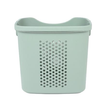 CLOTH BASKET PLIM CIRCULAR PRODUCT GREEN 1025 TALL M SIZE 38X29X35CM