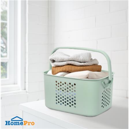 CLOTH BASKET PLIM CIRCULAR PRODUCT GREEN 1026 M SIZE 40.5X29.7X20CM