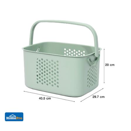 CLOTH BASKET PLIM CIRCULAR PRODUCT GREEN 1026 M SIZE 40.5X29.7X20CM
