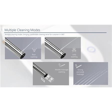 AKRON INTELLIGENT TOILET SEAT FE110-32-RD3 WHITE