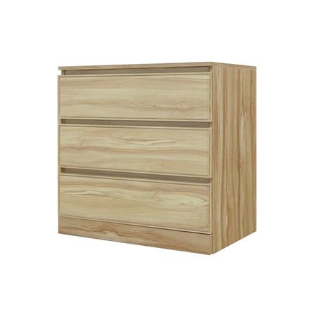 CHEST OF 3 DRAWERS BURO ANTARES LC80 DW AROMA OAK [EXCLUSIVE FROM HOMEPRO THAILAND]