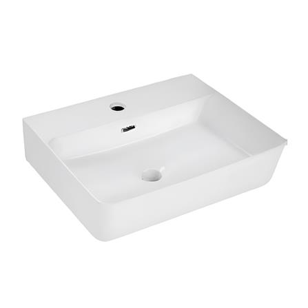 AKRON WALL HUNG WASHBASIN WLWH 540N WHITE