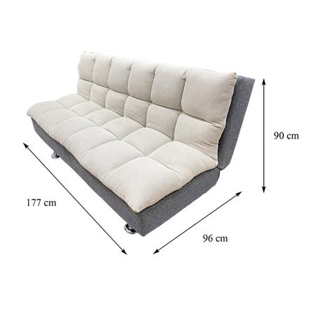 SOFA BED FURDINI MOSA JH8028 BEIGE/GREY [EXCLUSIVE FROM HOMEPRO THAILAND]