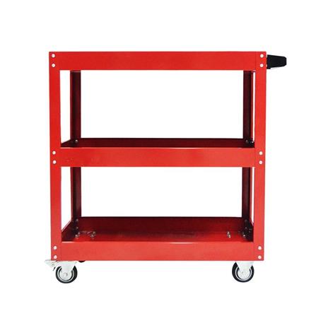 TOOL STORAGE TROLLEY CART WITHOUT DRAWER 79X36X77CM RED [EXCLUSIVE FROM HOMEPRO THAILAND]