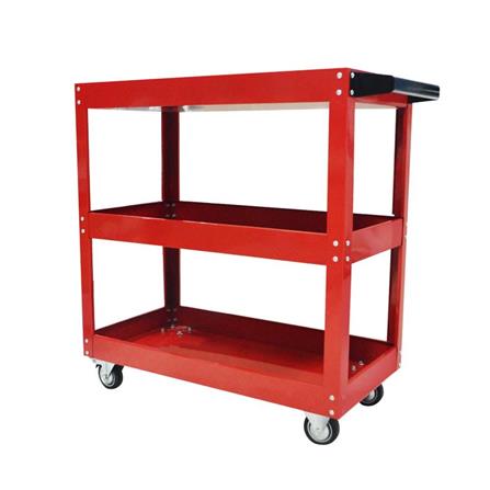 TOOL STORAGE TROLLEY CART WITHOUT DRAWER 79X36X77CM RED [EXCLUSIVE FROM HOMEPRO THAILAND]