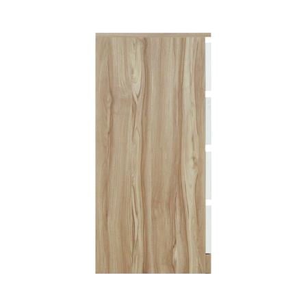 CHEST OF 4 DRAWERS BURO ANTARES LC80 DW AROMA OAK/WHITE [EXCLUSIVE FROM HOMEPRO THAILAND]