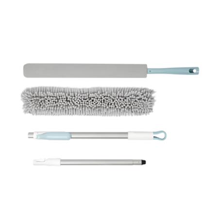 MICROFIBER DUSTER WITH ADJUSTABLE HANDLE ACCO CORDY BLUE/WHITE