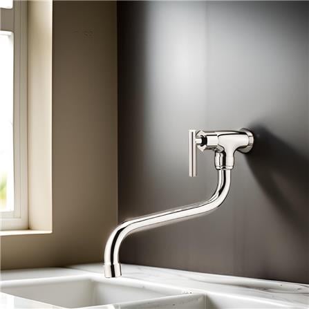 AKRON ABLUTION FAUCET 74012-S2 BRASS CHROME