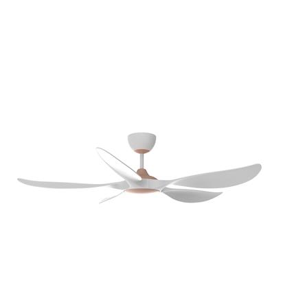 RUBINE CEILING FAN AEROX 5BLADE CHAMPAGNE MATTE WHITE 56INCH