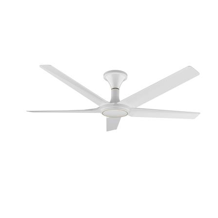 RUBINE CEILING FAN TRAPITO 5BLADE MATTE WHITE 56INCH
