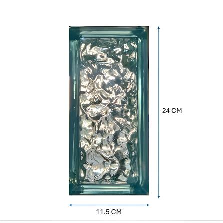 CHANG KAEW GLASS BLOCK SIZE 24X11.5X8CM SKY CLEAR