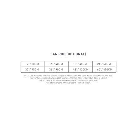 KDK CEILING FAN K15V0 WHITE 3BLADES 60"