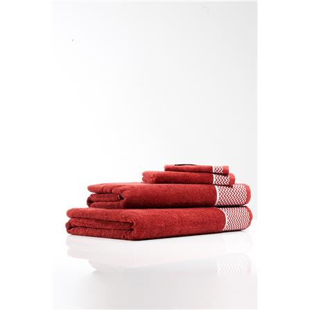 NH USA COTTON JACQUARD HAND TOWEL 30X80CM MAROON