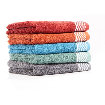 NH USA COTTON JACQUARD HAND TOWEL 30X80CM CHARCOAL