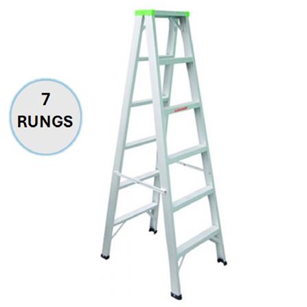 EVERLAST LIGHT DUTY DOUBLE SIDED LADDER 7" RUNG (80KG)