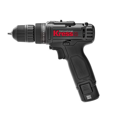 KRESS HAND DRILL DRIVER CORDLESS KU200 12V BLACK