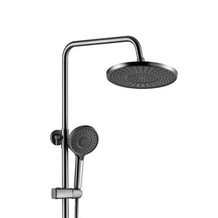 SORENTO SHOWER SET 3-WAY SRTWT9611-GM GUN METAL