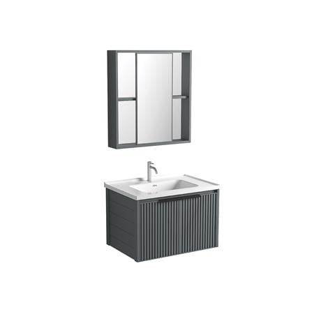 CABANA 5IN1 COUNTER WASHBASIN  CBFAL66626 GREY