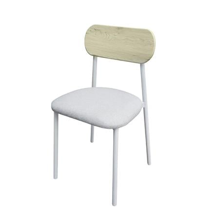 DINING SET 4-SEATER FURDINI GENTO LIGHT OAK/WHITE