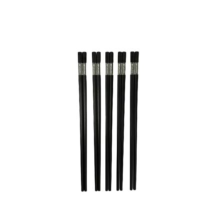 FUKURO PREMIUM STAINLESS-STEEL CHOPSTICKS (5 PAIRS) HH 0418