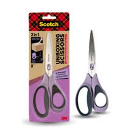 SCOTCH 7" SS UNBOXING SCISSORS (PUR)