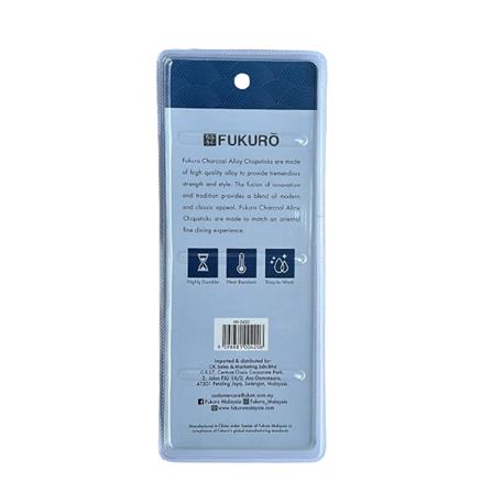 FUKURO CHARCOAL ALLOY CHOPSTICKS (5 PAIRS) HH 0420