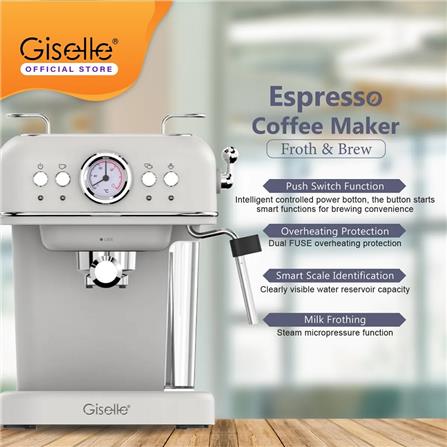 GISELLE ESPRESSO MACHINE KEA0339FS 950W 1.0L WITH FILTER