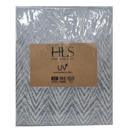 HLS CURTAIN N-HOOK BELLE 140X250CM LIGHT GRAY