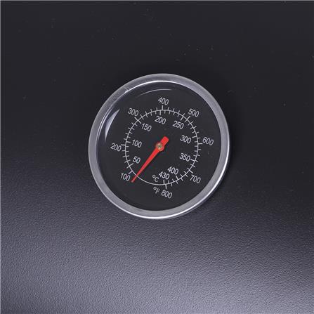 SPRING CHARCOAL BARBECUE GRILL BARREL PRO BLACK