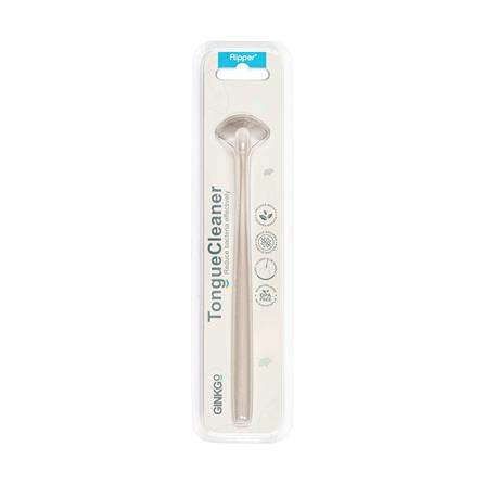 FLIPPER GINKGO TONGUE CLEANER F27802-00 SMOKE