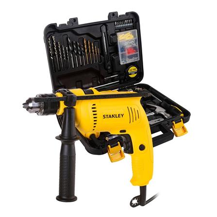 STANLEY 13MM 600W HAMMER DRILL VALUE PACK (120PCS)