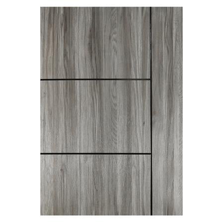 UPVC DOOR AZLE LT-06 80x200CM DARK GRAY [EXCLUSIVE FROM HOMEPRO THAILAND]