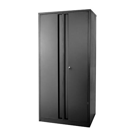 HIGH STEEL CABINET WITH SOLID DOORS FURDINI BROOK GOS002 BLACK [EXCLUSIVE FROM HOMEPRO THAILAND]