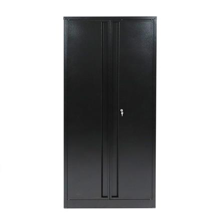 HIGH STEEL CABINET WITH SOLID DOORS FURDINI BROOK GOS002 BLACK [EXCLUSIVE FROM HOMEPRO THAILAND]