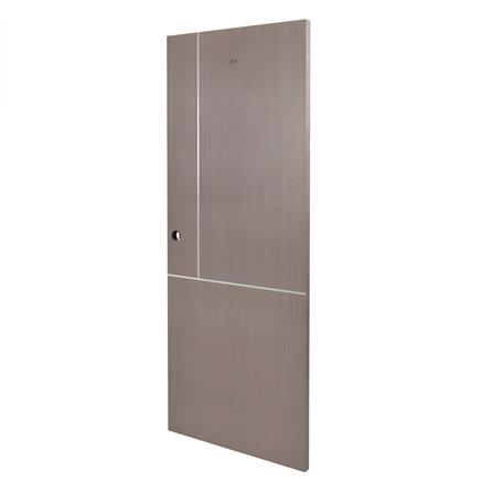 PRE-BORED UPVC INTERIOR DOOR AZLE LT-11 80X200CM SILVER GREY [EXCLUSIVE FROM HOMEPRO THAILAND]