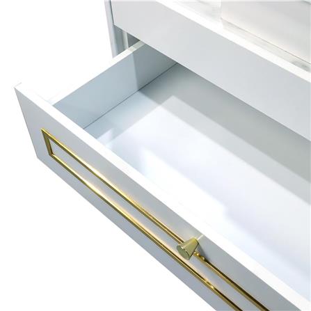 BUDDHA ALTAR CABINET FURDINI MINGMONGKOL 80CM WHITE/MARBLE PATTERN [EXCLUSIVE FROM HOMEPRO THAILAND]