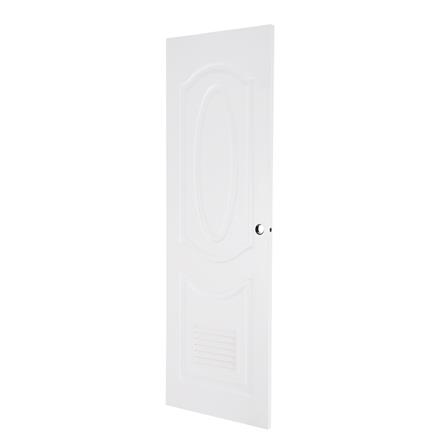 PRE-BORED UPVC BATHROOM DOOR AZLE PZ2 70X200CM WHITE [EXCLUSIVE FROM HOMEPRO THAILAND]