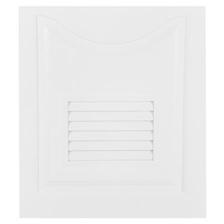 PRE-BORED UPVC BATHROOM DOOR AZLE PZ2 70X200CM WHITE [EXCLUSIVE FROM HOMEPRO THAILAND]