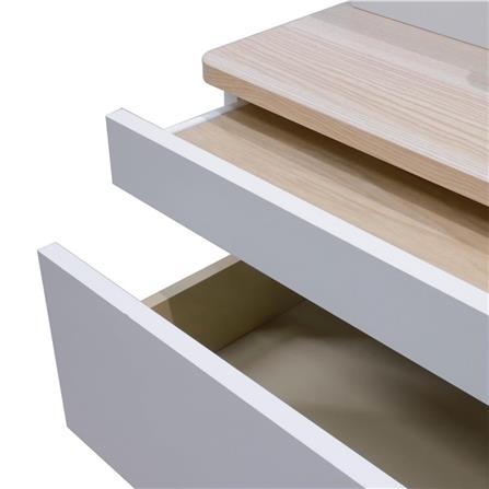 BUDDHA ALTAR CABINET FURDINI PSP-9357 PEARL 60CM PINE OAK/WHITE [EXCLUSIVE FROM HOMEPRO THAILAND]