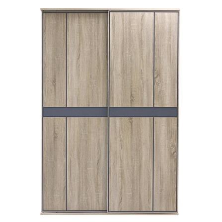 WARDROBE WITH SLIDING DOOR BURO AMPLE WSE-140/SOLID OAK [EXCLUSIVE FROM HOMEPRO THAILAND]