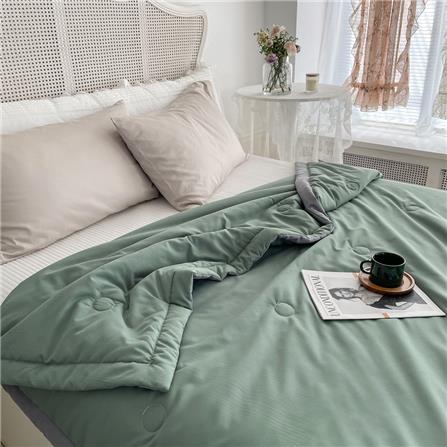 FRIVEN SOFT MICROFIBER BLANKET 200x230-DOUBLE-GREEN