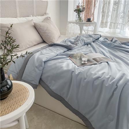 FRIVEN SOFT MICROFIBER BLANKET 150x200-S-BLUE