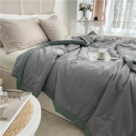 FRIVEN SOFT MICROFIBER BLANKET 200x230-DOUBLE-GREY