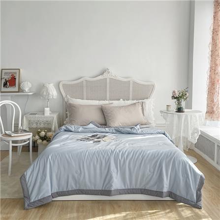 FRIVEN SOFT MICROFIBER BLANKET 200x230-DOUBLE-BLUE