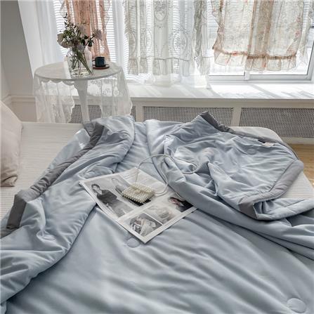 FRIVEN SOFT MICROFIBER BLANKET 200x230-DOUBLE-BLUE