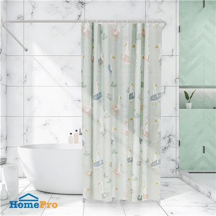 MOYA POLYESTER SHOWER CURTAIN ACS23463A 180X180CM