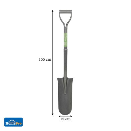 DRAIN SPADE CARBON STEEL SHOVEL SPRING 100CM